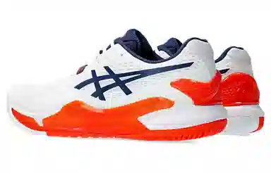 Asics Gel-Resolution 9 White Orange