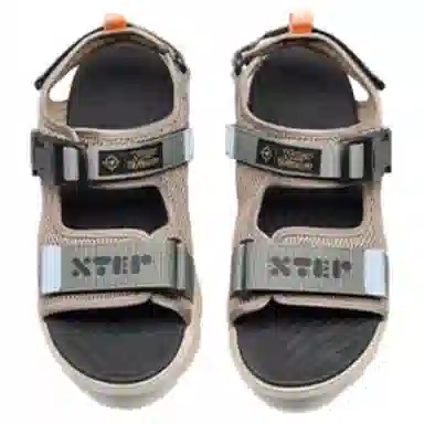 Xtep Sandals Brown Green