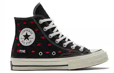 Converse 1970s High Top Black Red