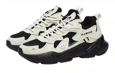 Lotto Retro Dad Sneakers Beige Black