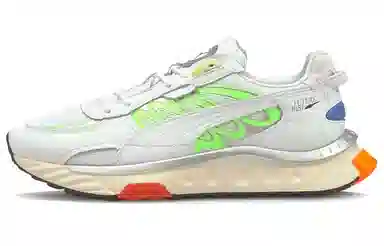 Puma Wild Rider Tecno White Green