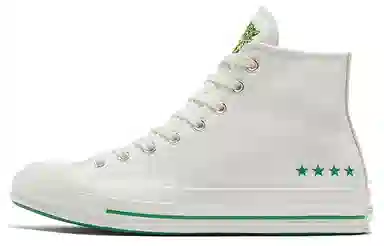 Converse Chuck Taylor All Star 1970s High White Green