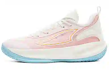 Peak Basketball Shoes Pink White