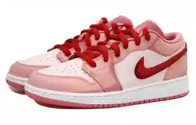 Jordan Air Jordan 1 Low White Pink