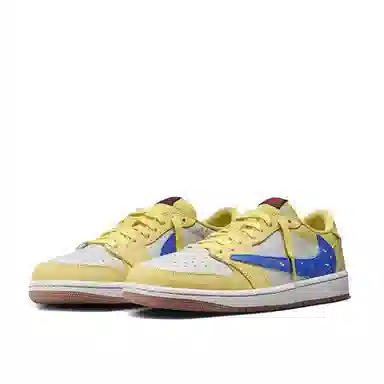 Travis Scott x Air Jordan 1 Low "Canary Yellow"