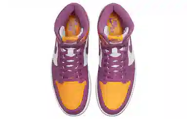 Jordan Air Jordan 1 Retro High OG "University Gold and Light Bordeaux"