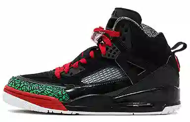 Jordan Spizike Black Varsity Red