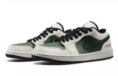 Jordan Air Jordan 1 Low Black Green
