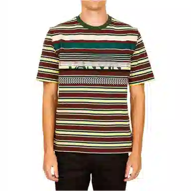 Lanvin FW22 Striped Logo T-Shirt