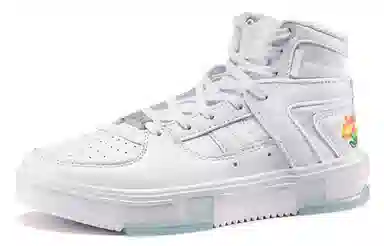 Xtep Lin Shuhao Series High-Top Basketball Shoes Women's White