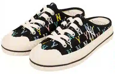 MLB Playball Mule Monogram Black