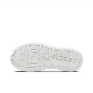 SOAP OPERA Bubble Smile Canvas Sneakers White