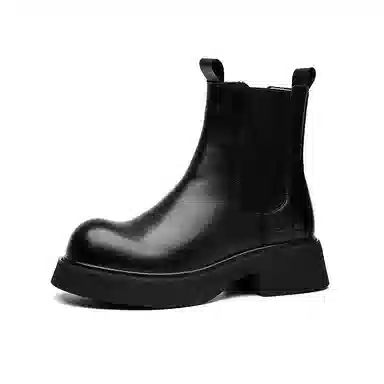 CANUVEN Chelsea Boots Thick Sole