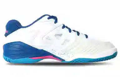 Victor Low-Cut Badminton Shoes White Blue