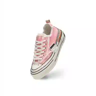 xVESSEL Low Canvas Sneakers Sakura Pink