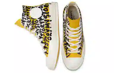 Converse Chuck Taylor All Star 1970s High Black Yellow