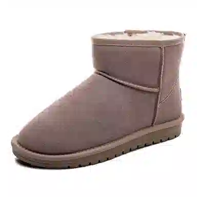 Warrior Suede Snow Boots Brown