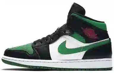 Jordan Air Jordan 1 Mid Black Green