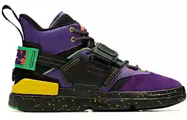 Anta Stath Graffiti High-Top Retro Basketball Shoes