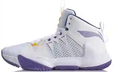 LiNing Storm Mid White Purple