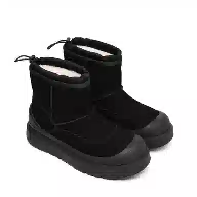 Angelmix Short Snow Boots Black
