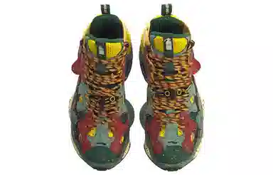 Li-Ning Retro High-Top Basketball Shoes Gulf Green