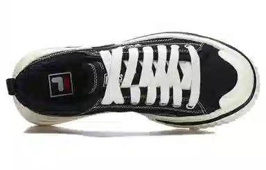 FILA Low Top Canvas Sneakers White Black