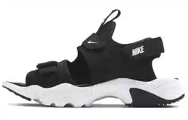 Nike Canyon Sandal Black White