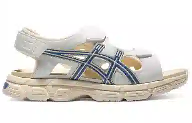 Asics Sandals White Blue