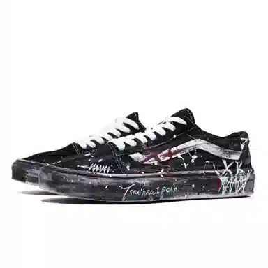 Vans Old Skool Red Smiley