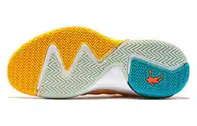 Jordan Po Ying Mid Basketball Shoes Yellow Orange