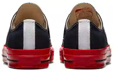 CDG x Converse 1970s Chuck Taylor All Star Ox Black Red