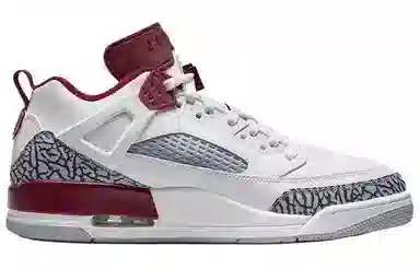 Jordan Spizike Low White Red