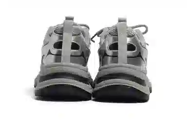 HUANQIU Retro Thick Sole Sneakers Silver