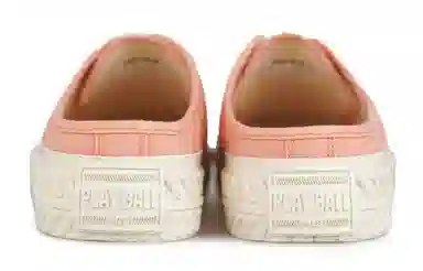 MLB Play Ball Low Canvas Pink