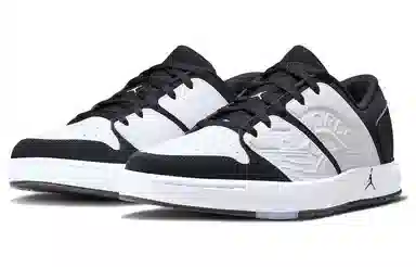 Jordan Nu Retro 1 Low Black White