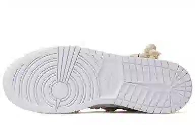 Jordan Air Jordan 1 Low GS White Grey Brown