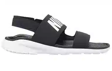 Nike Tanjun Sandal Black White
