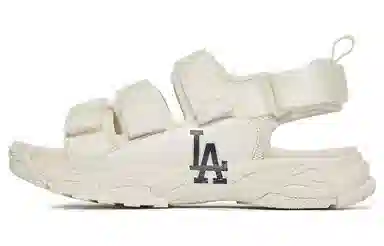 MLB Chunky Sandal Triple LA Dodgers White