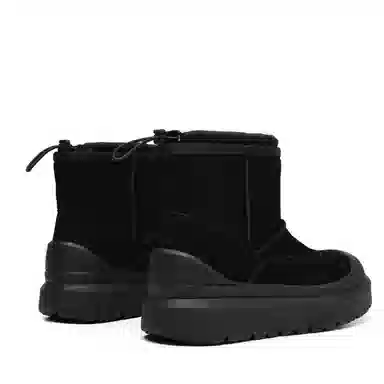 Angelmix Short Snow Boots Black