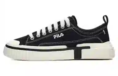 FILA Low Top Canvas Sneakers White Black