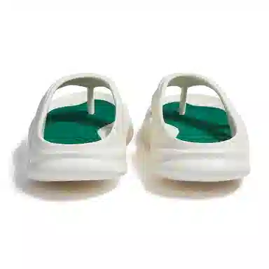 玲吾玖二 厚底增高休闲夹脚人字拖鞋 男女同款 带点绿