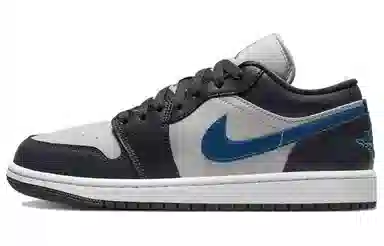 Jordan Retro Low Black Grey Blue