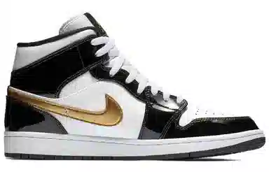 Jordan Air Jordan 1 Mid SE Black Gold 2023
