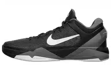 Nike Zoom Kobe 7 Black White Wolf Grey