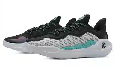 Under Armour Curry 11 White Black Blue