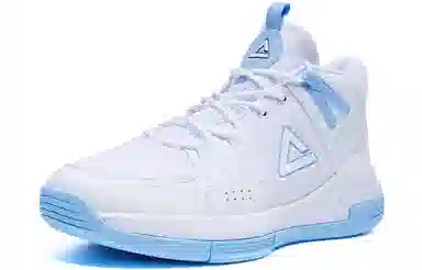 Peak Basketball Shoes White Blue