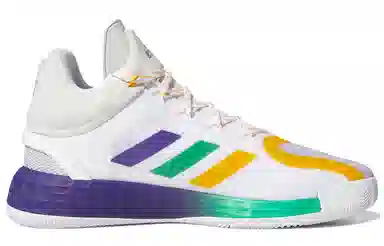 adidas D Rose 11 White Yellow Green