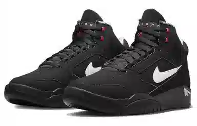 Nike Air Flight Lite Mid Black White