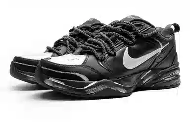 Nike Air Monarch 4 Black Silver
